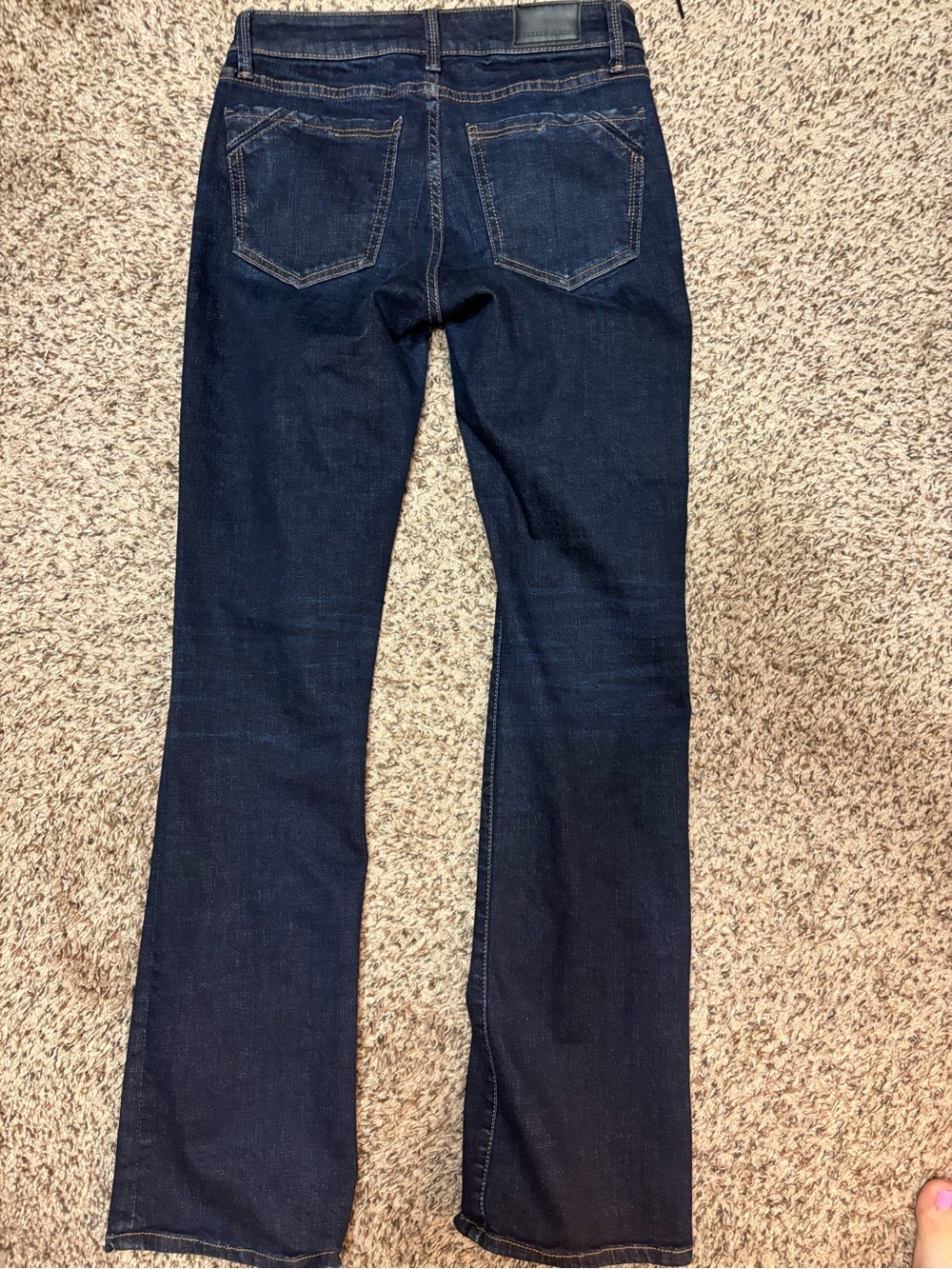 Buckle Black Tailored Bootcut Jean - Picture 4 of 5